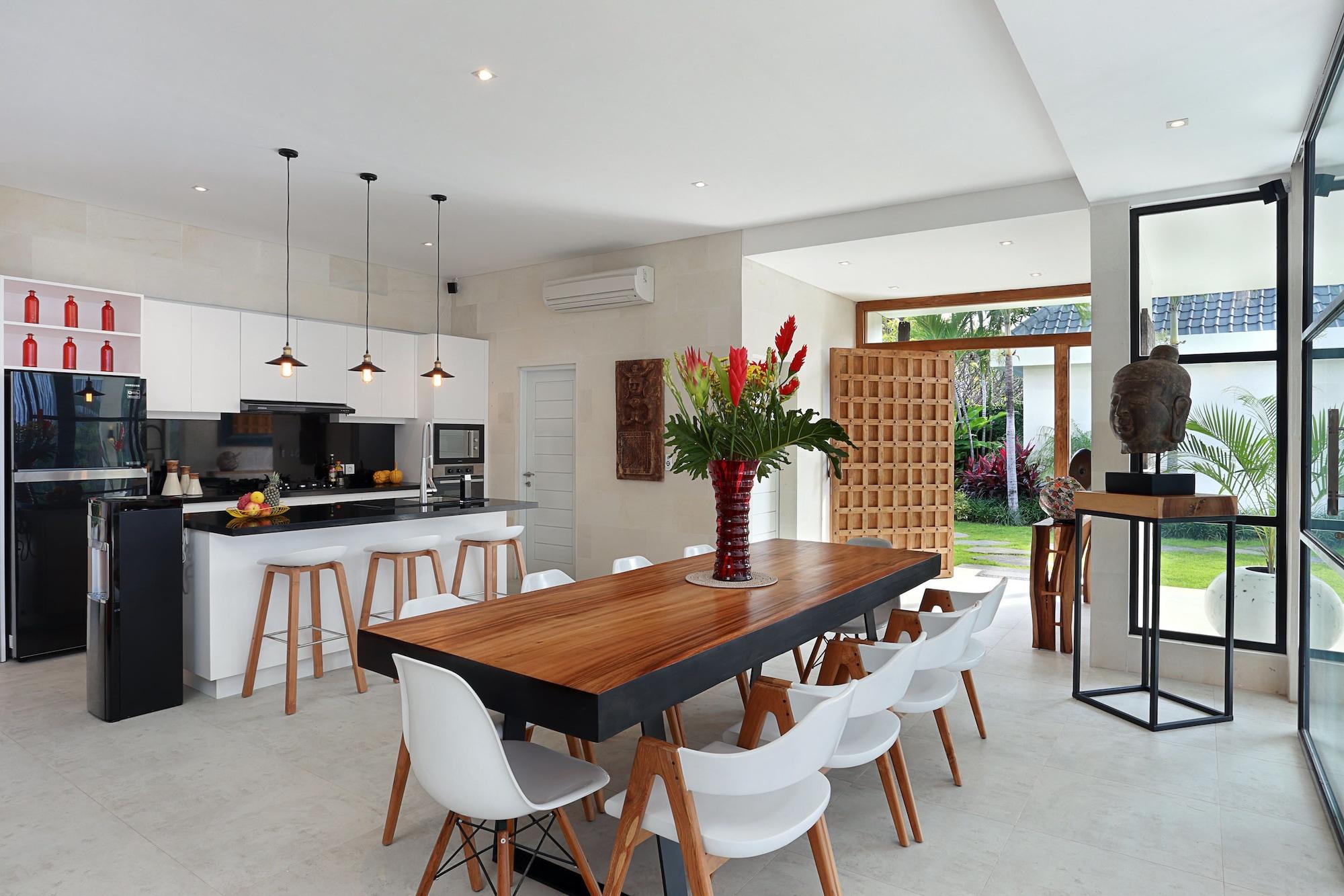 Seminyak White Design Villa Bagian luar foto