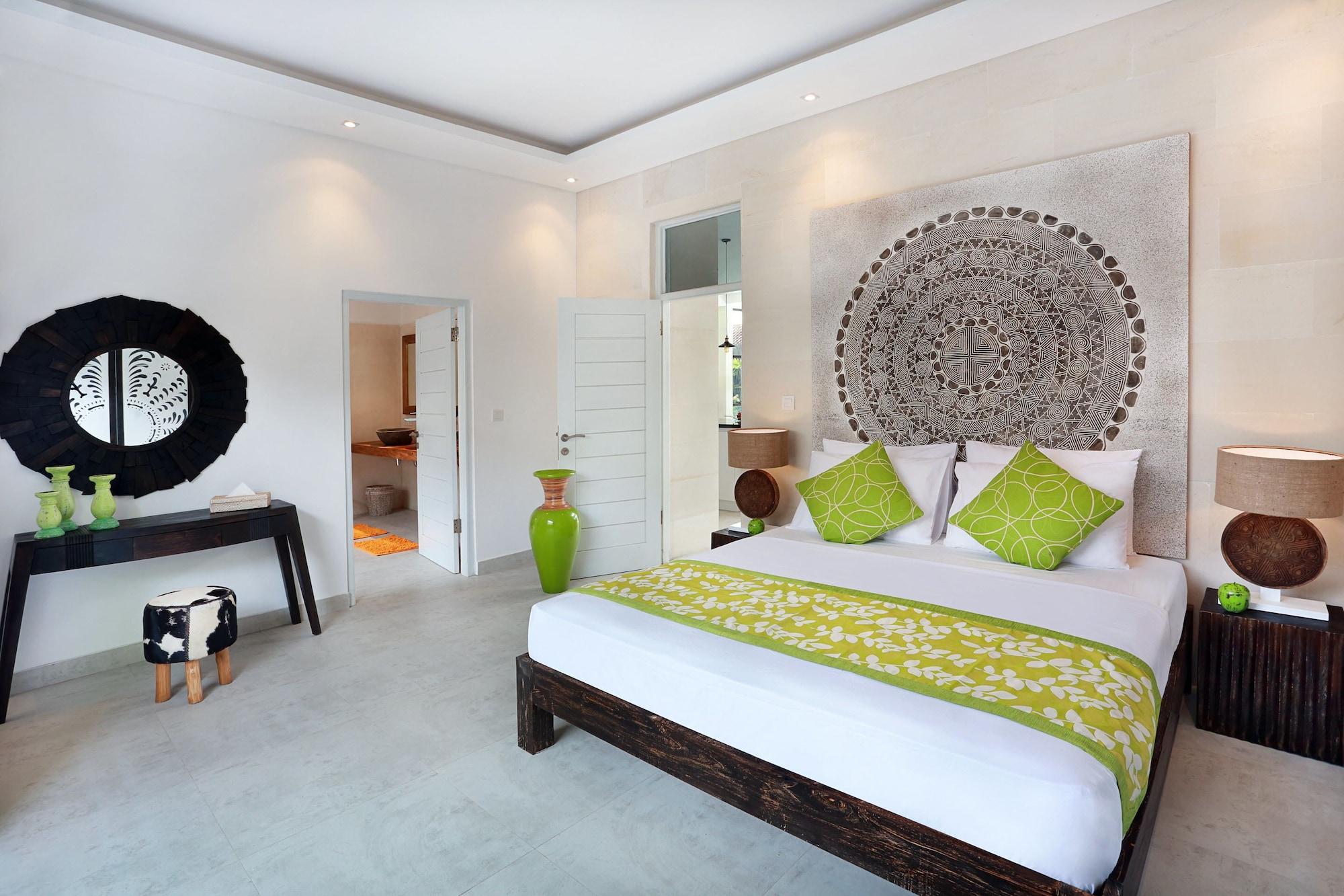 Seminyak White Design Villa Bagian luar foto