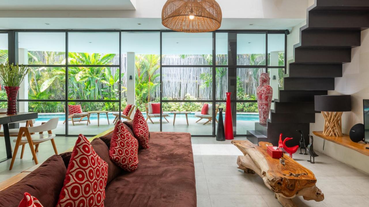 Seminyak White Design Villa Bagian luar foto