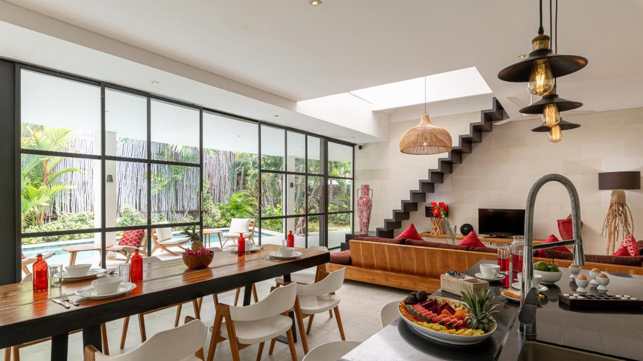 Seminyak White Design Villa Bagian luar foto