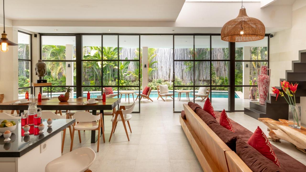 Seminyak White Design Villa Bagian luar foto