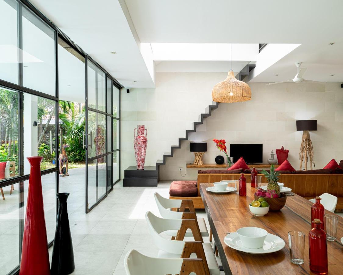 Seminyak White Design Villa Bagian luar foto