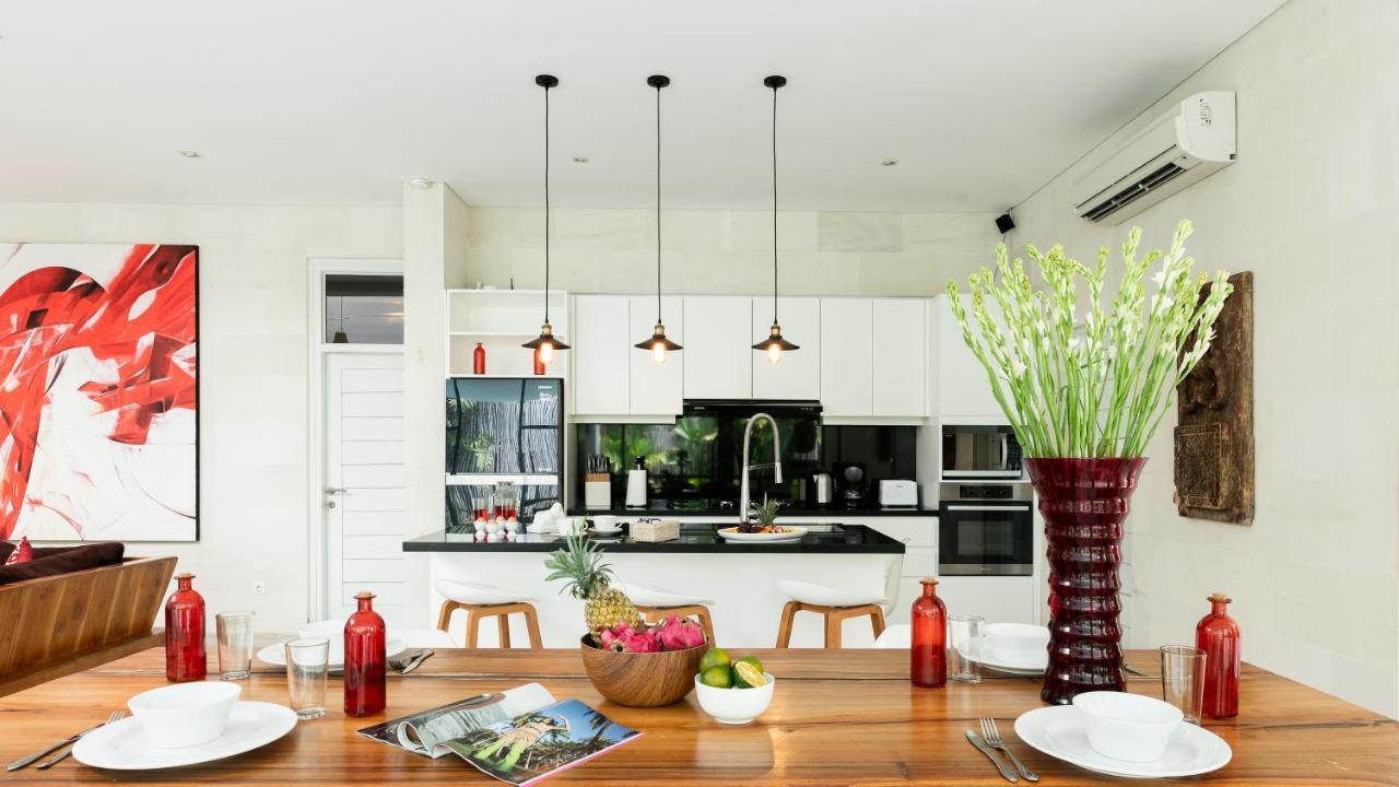 Seminyak White Design Villa Bagian luar foto